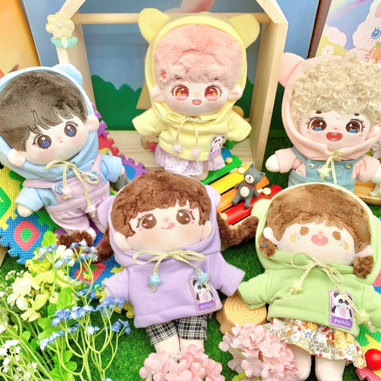  10cm 밀크셰이크 후드티 후디 인형옷 아이돌인형옷
