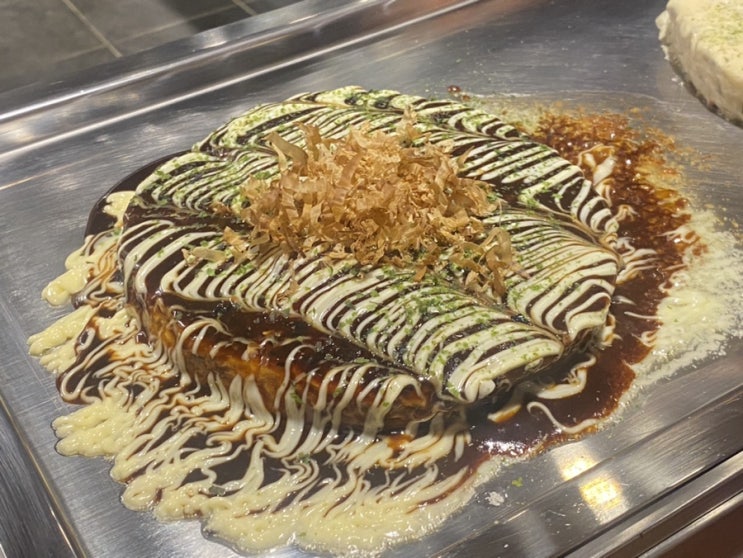  신사 가로수길 검증된 신상 맛집 오코노미볼트에서 데이트(웨이팅, 메뉴)