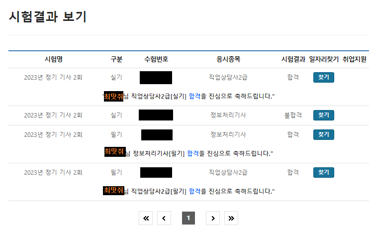 [직딩일상] 2023년 2회차 정기기사 실기 발표 (feat. 정처기와 직상사 2급)