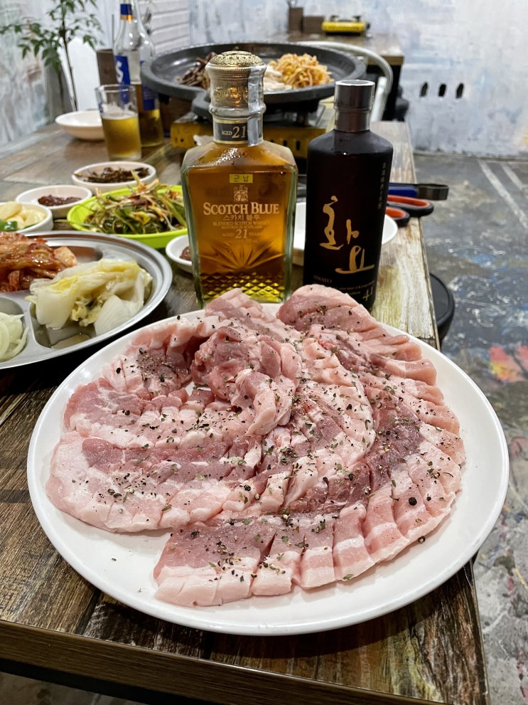 9월 한달동안 쌍용동 하루네뒷고기에서 먹었던 안주 퍼레이드 / 천안식후감