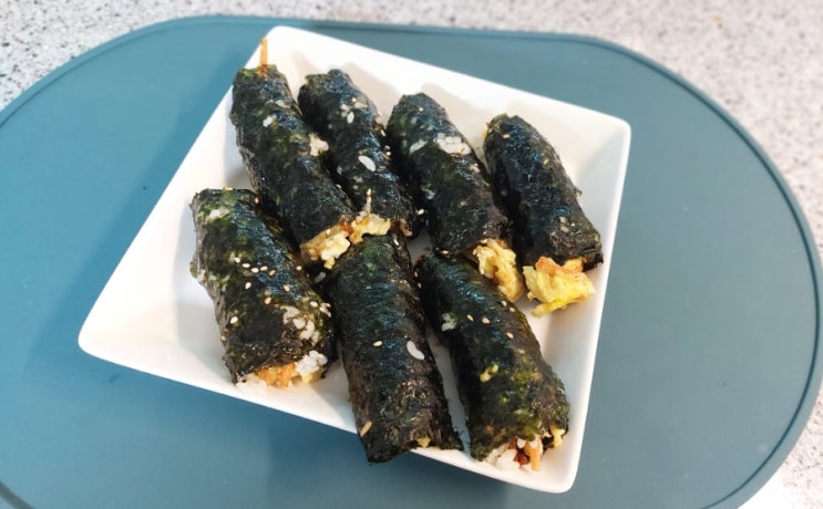 초간단 미니 김밥 만들기 초간단 미니 김밥 만들기