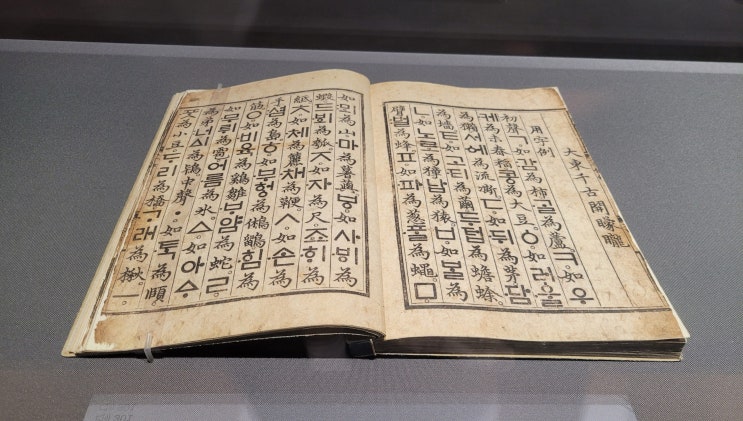  한글날 가볼만한 곳 세종대왕 국립한국박물관 (훈민정음해례본)
