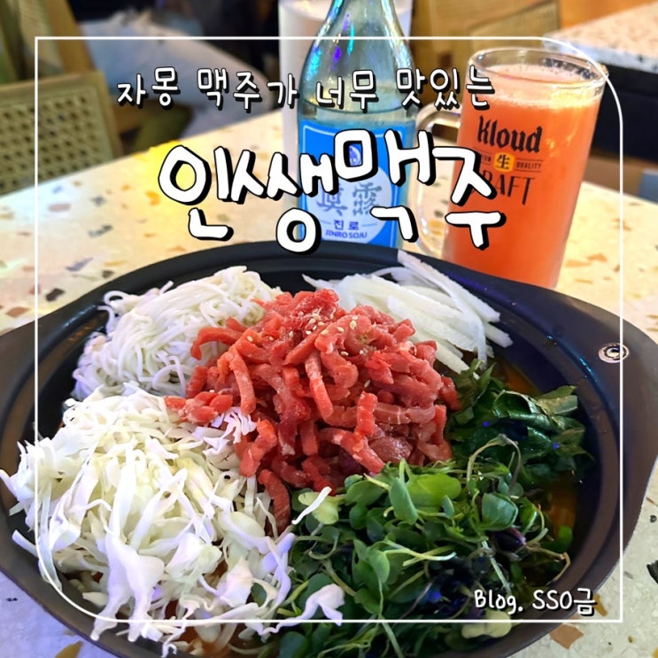  [광장코아] 인쌩맥주 : 2차로 가기 좋은 자몽 맥주 맛집 내돈내산 후기
