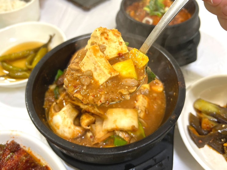  전주 덕진공원맛집 청국장이 맛있는 백반 [옛날옴팡집]
