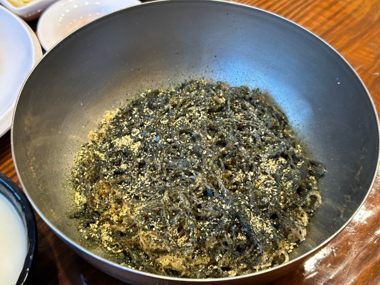  중독성있는 들기름막국수 맛집 용인 고기리 고기리막국수