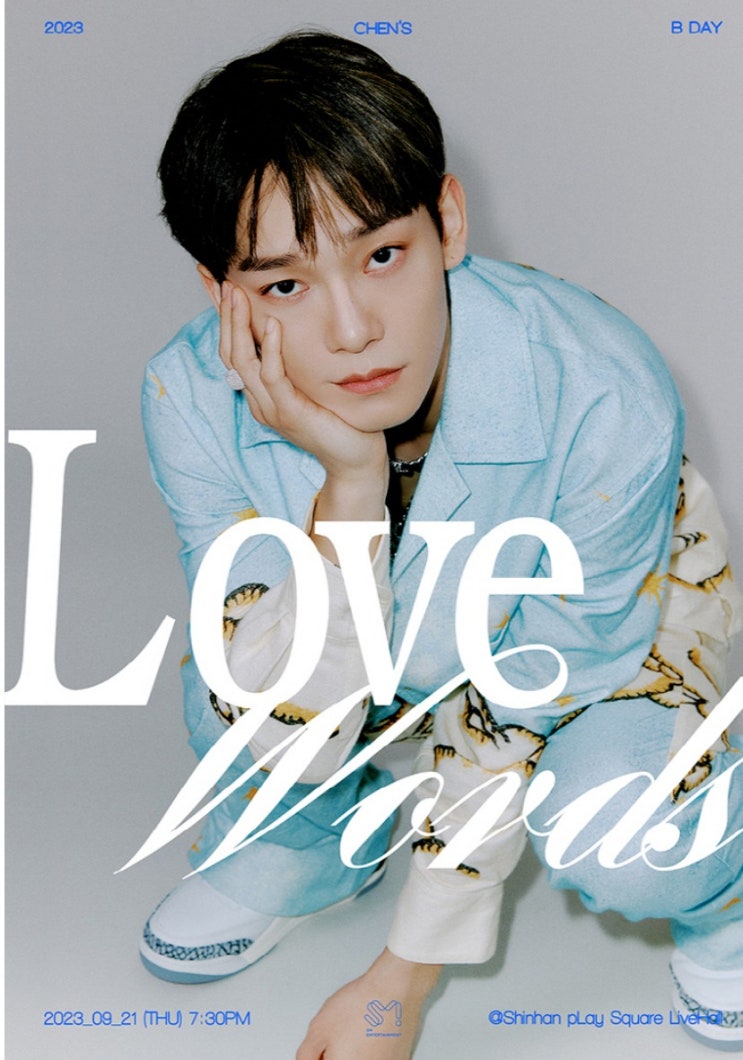  2023 CHEN’s B DAY ［Love Words］