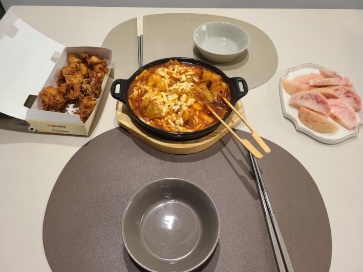  [집밥-보통날] 고춧가루 테스트를 위한 떡볶이