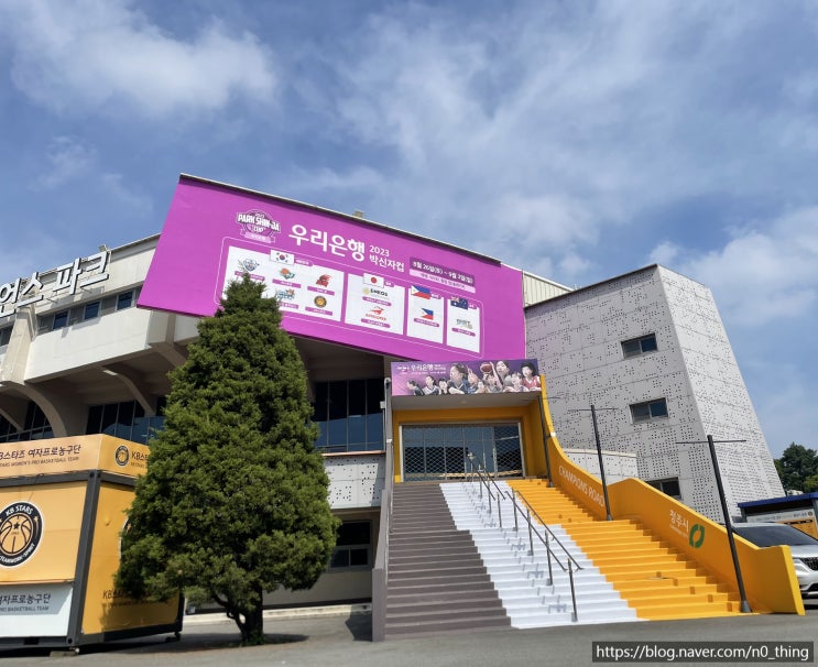 2023 <b>우리은행</b> <b>박신자컵</b> 후기_청주체육관 2층 13구역B열 후기