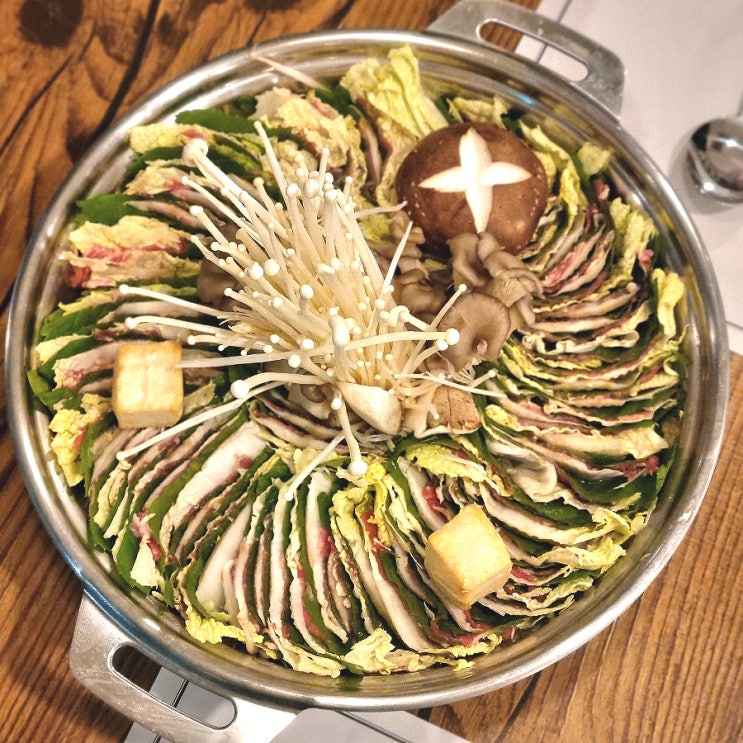  강남 샤브샤브 맛집 신선한 밀푀유나베 선릉 수작나베
