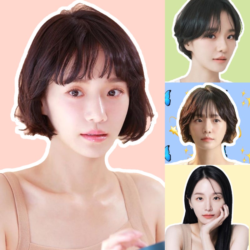 여자 연예인 박규영 단발 짧은 숏컷 숏단발 숏컷펌 추천 긴머리 비교
