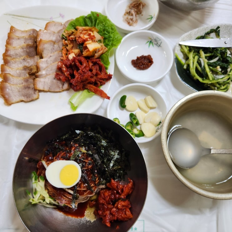  속초 고소한 막국수 김삿갓회막국수