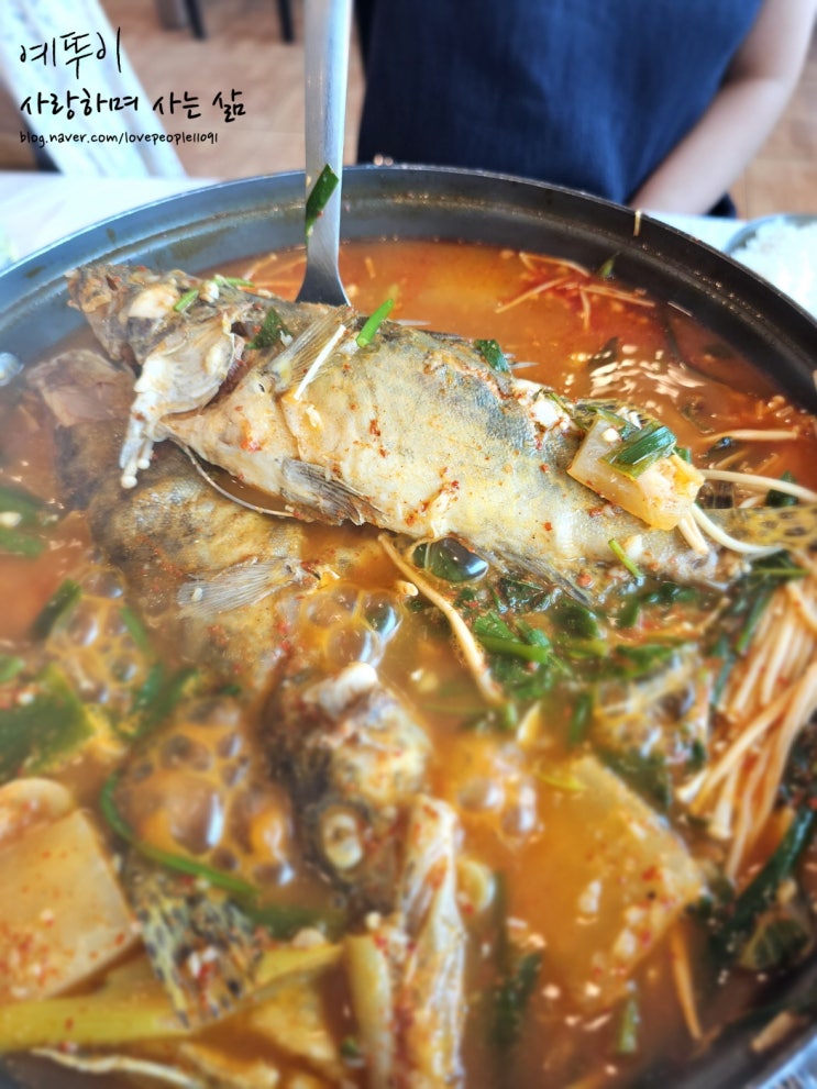  충북 제천 민물 매운탕 맛집 금성가든 쏘가리매운탕
