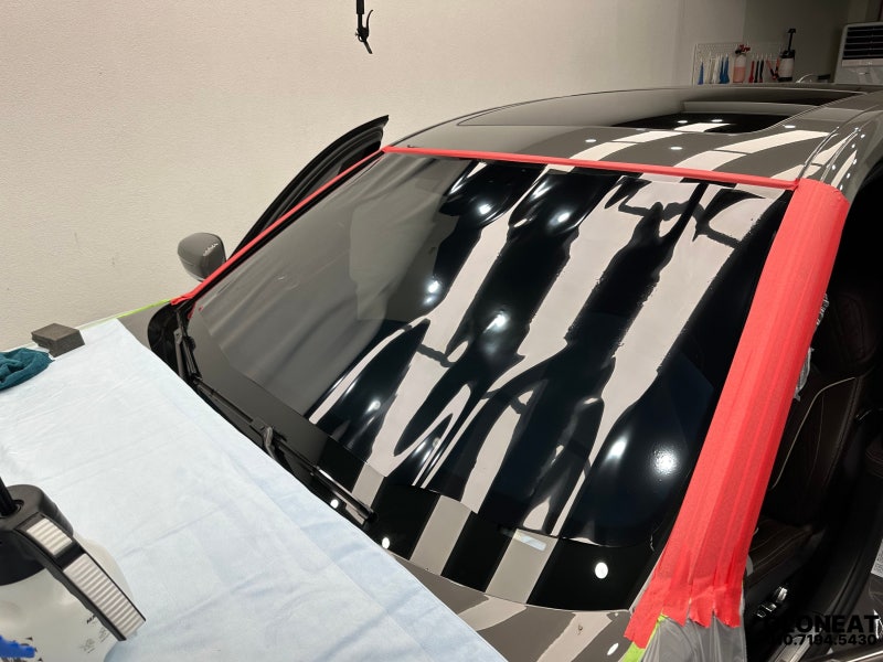 인천 서구 / 썬팅 / BMW740LI 앞 유리 교체 후 솔라가드 볼텍스IR 시공후기 / BMW / 7시리즈 / 7시리즈 (G70)