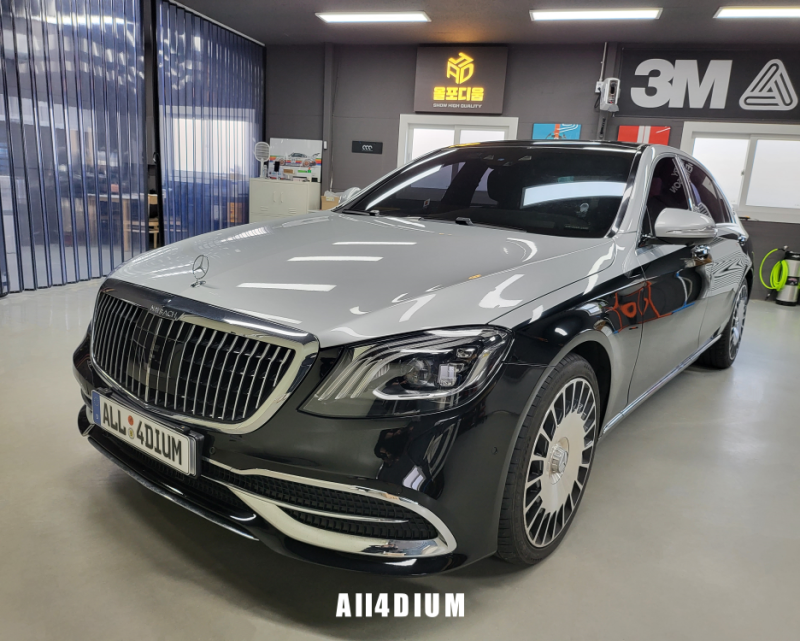 아산 음봉면 / 랩핑 / 벤츠 S 클래스 S650 마이바흐 듀오톤 랩핑 / 벤츠 / S-클래스 / S-클래스 W222