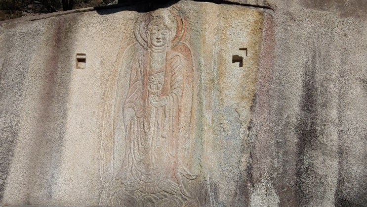  [문화재] (보물) 서울 삼천사지 마애석불입상