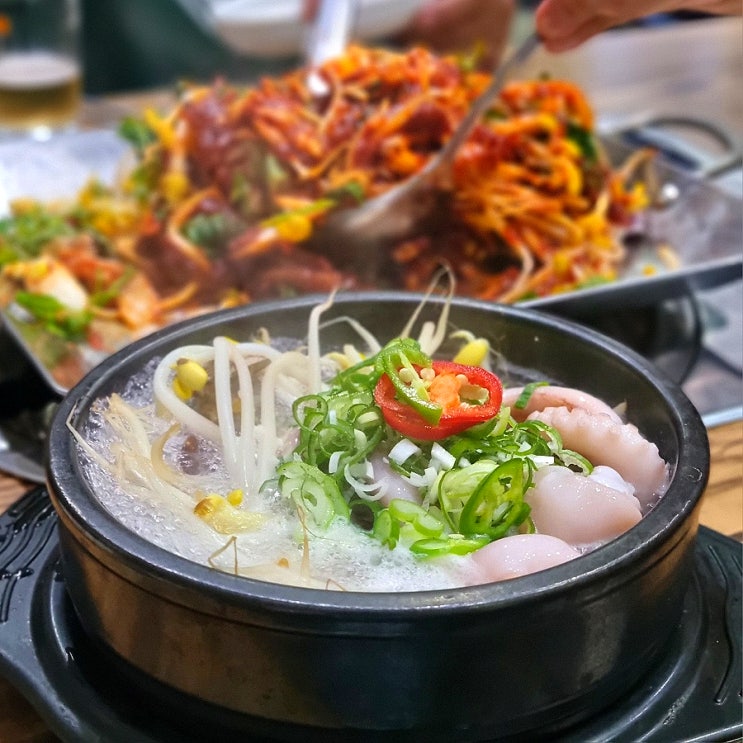  잠실 낙지 맛집 감칠맛 최고의 산낙지철판 삼전동 보양식