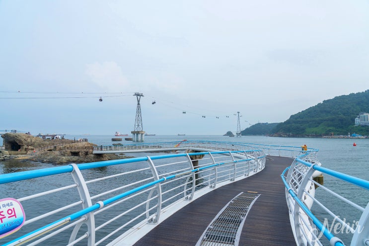  부산 송도해수욕장 구름다리 송도 바다 볼거리 놀거리