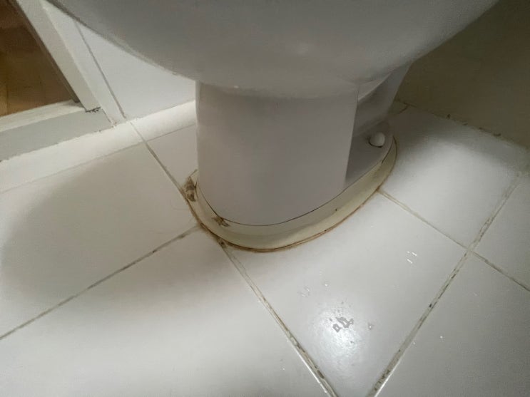  평택 아파트 변기 방수, 간단하게 부분적으로 해결하는 방법은?
