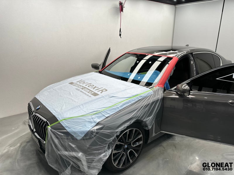 인천 서구 / 썬팅 / BMW740LI 앞 유리 교체 후 솔라가드 볼텍스IR 시공후기 / BMW / 7시리즈 / 7시리즈 (G70)