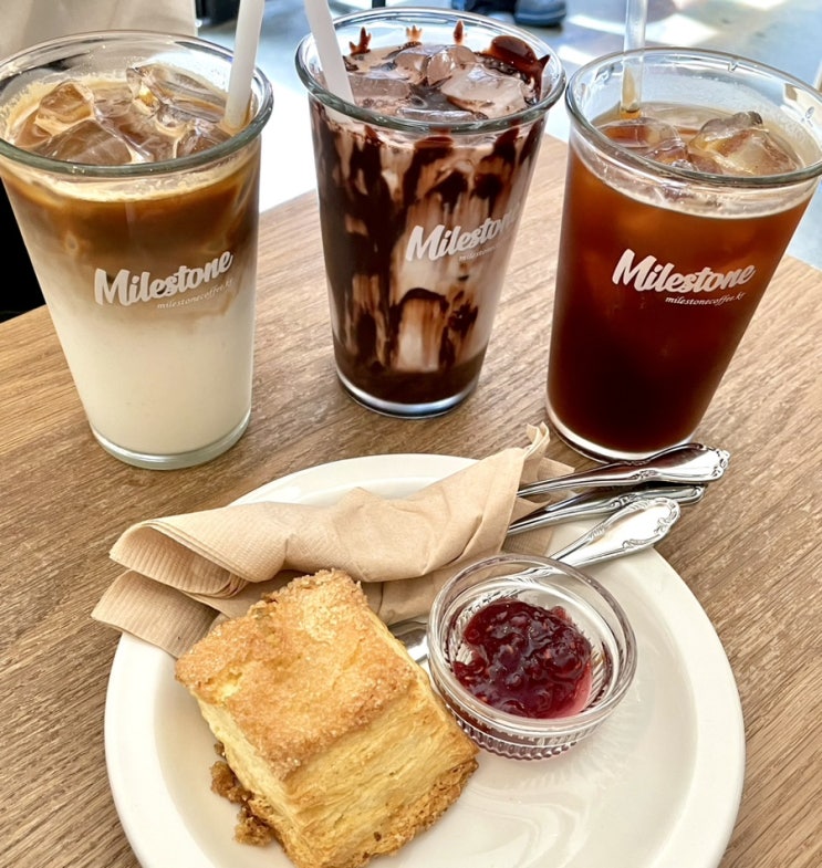  [성수동] 스콘맛집 로스터리 커피 서울숲 마일스톤