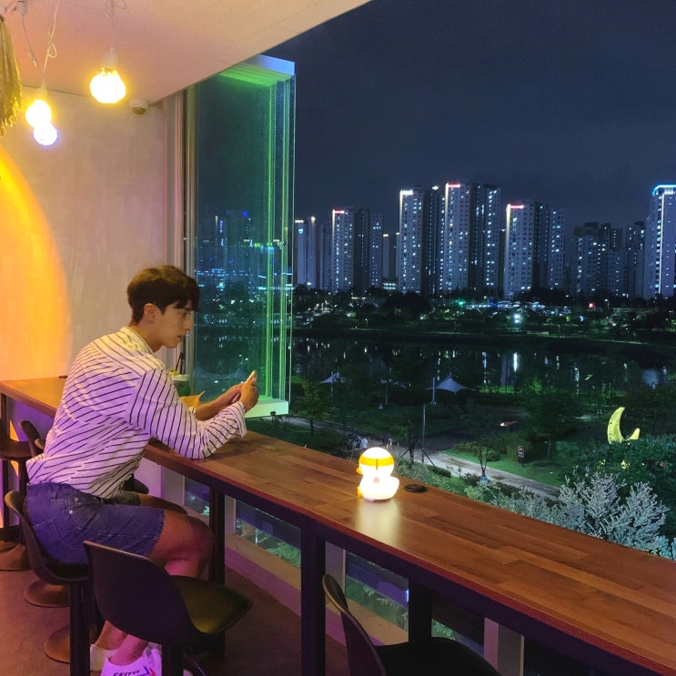  하남 미사 술집 바이더크릭 루프탑 후기 : 기분전환하기 좋은 곳