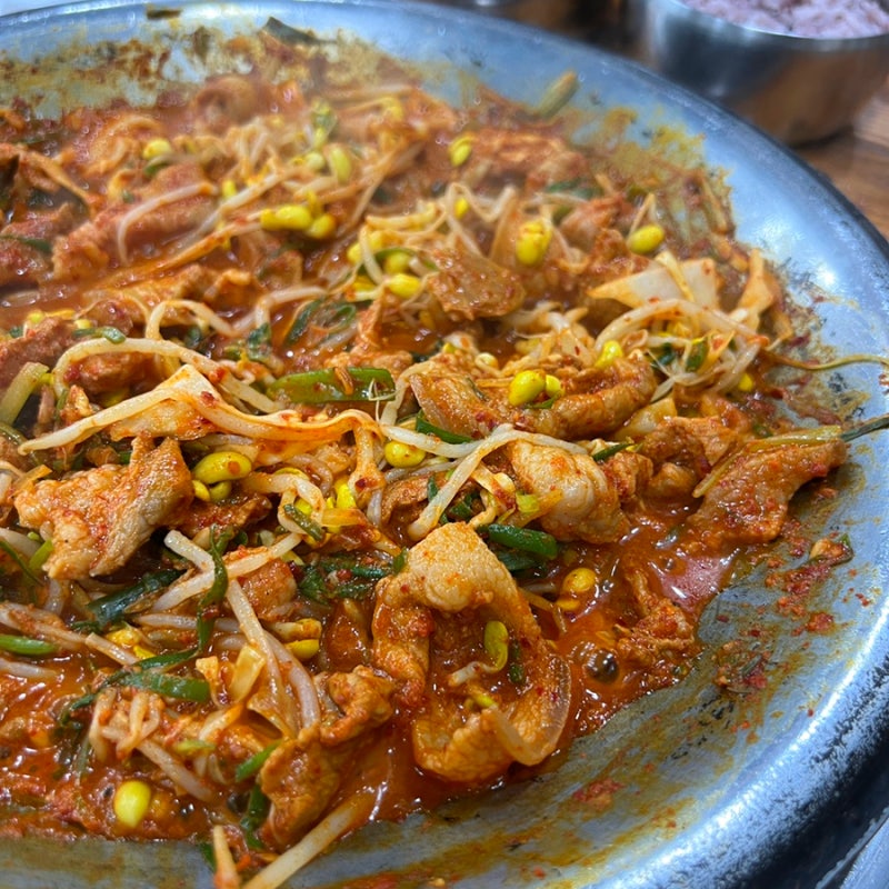 제주 가시리 맛집 * 가스름식당 두루치기