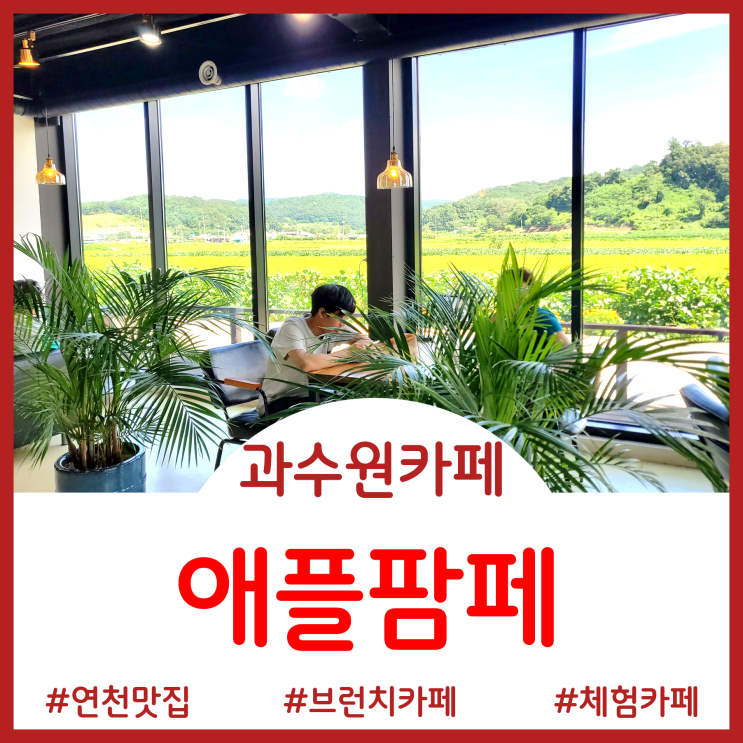  [연천 카페]사과농장 체험 가능한 브런치 카페 - 애플팜페