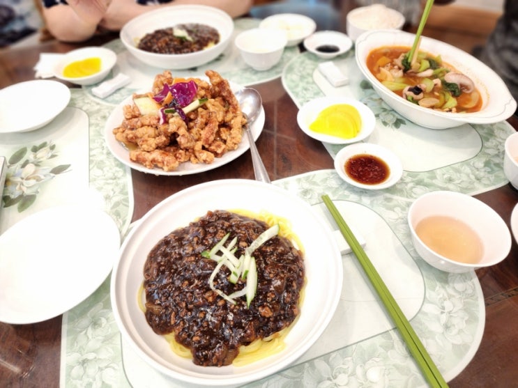 구리 중국집 [유래등] 동구릉 근처 유니짜장 탕수육 맛집
