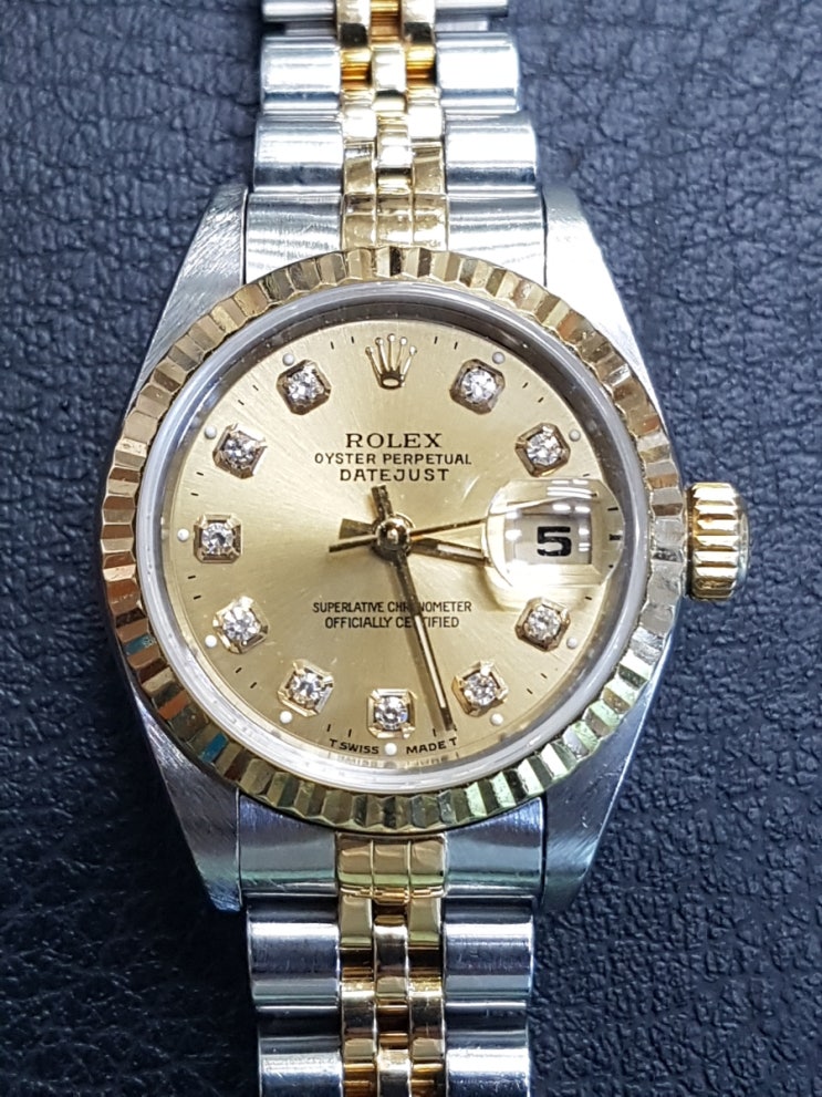  [잠실시계수리,잠실새내역시계수리] 롤렉스 79173(ROLEX) 오버홀 및 세척 69173 후속 모델