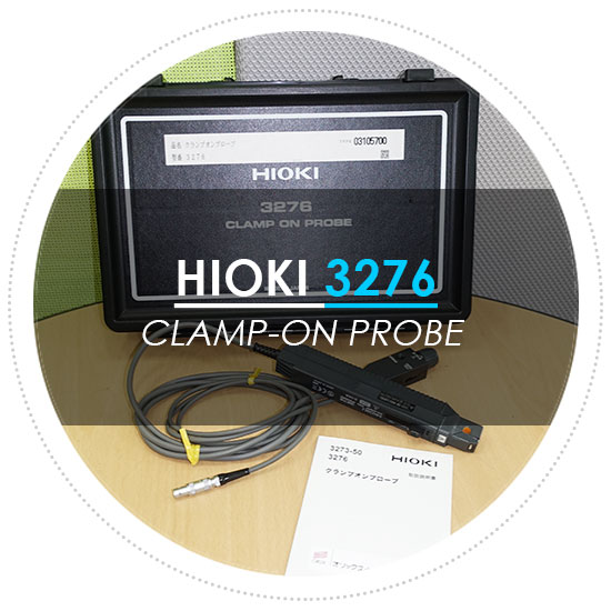  중고 오실로스코프 프로브 대여 판매 히오키/HIOKI 3276 100MHz, 30 A 클램프 온 프로브 / CLAMP-ON PROBE