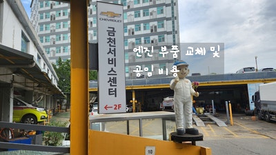  쉐보레 올란도 엔진 경고등 액츄에이터 부품 교체 및 스로틀 바디 / 캠포지션솔레노이드밸드 탈부착  / 쉐보레 서비스센터 금천점 내돈 내산 후기
