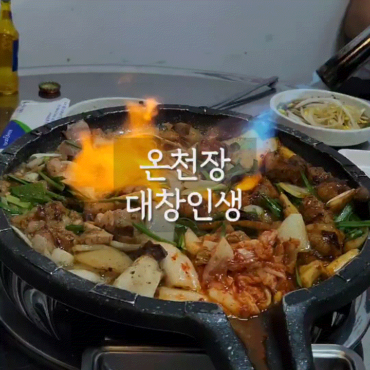  온천장역맛집 양곱창구이 곱창전골 '대창인생'