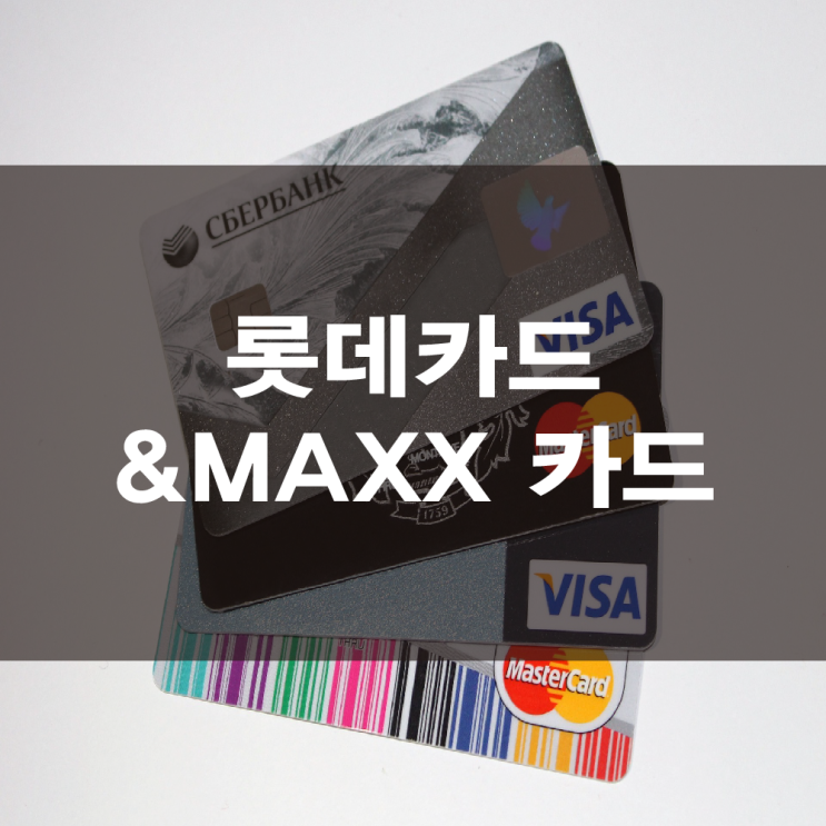 롯데마트 맥스 MAXX 카드