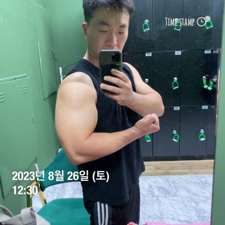  40대 중년 인바디 체크하는 날