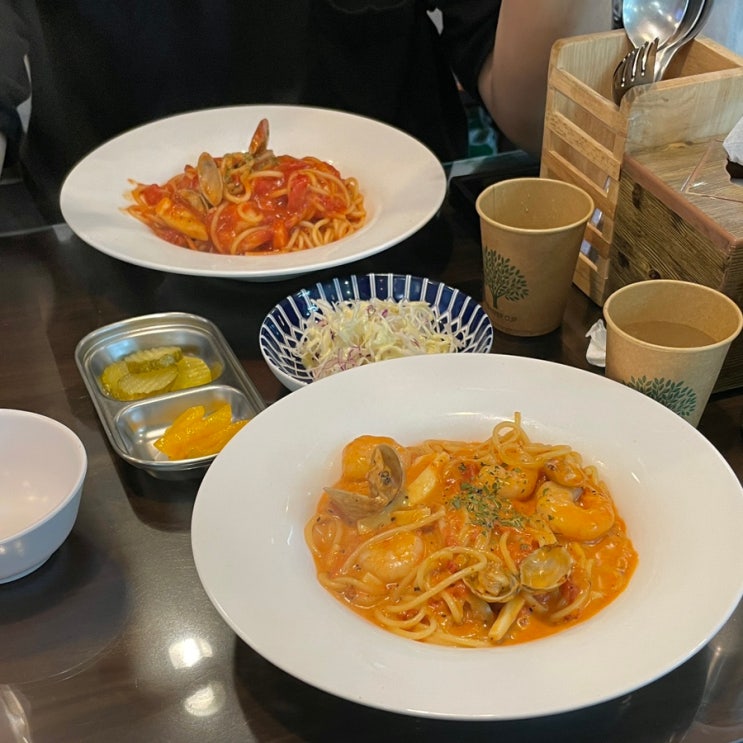 남부터미널 국제전자센터 숨은 파스타맛집 크림앤토마토