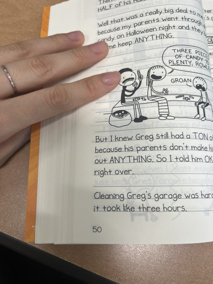  [원서 읽기 스터디 DAY8] 26p-50p DIARY OF AN AWESOME FRIENDLY KID(Rowley Jefferson's JOURNAL)
