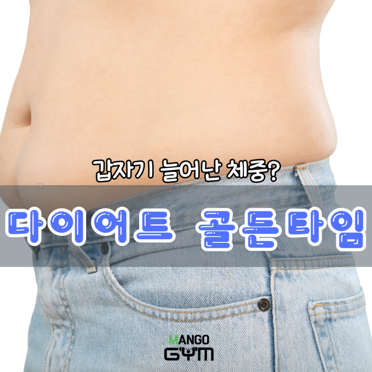 [용산구 헬스 망고짐 다이어트 pt] 체중이 갑자기 2~3kg늘었다? (feat.급찐급빠)
