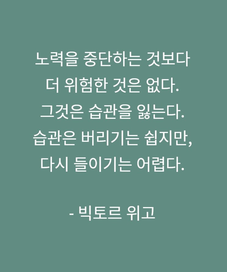 맥스마케터의오늘의마타민 노력을 중단하지 마라. 빅토르위고 맥스마케터의오늘의마타민 노력을 중단하지 마라. 빅토르위고