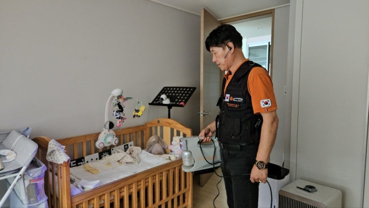  갓 태어난 신생아를 위해 방역전문업체 싹잡아방역 대전본사에 의뢰주신 고객님 후기