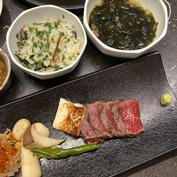  기념일 식당으로 제격인 서울 한우 오마카세 [모도우 강남N점] 디너코스 B 후기