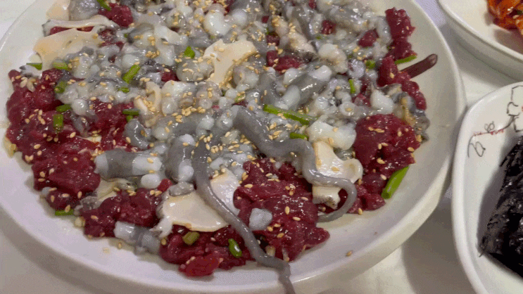  [압해도뻘낙지] 임영웅 방문 목포 현지인 맛집(탕탕이, 낙지볶음, 메뉴판, 주차, 브레이크 타임)