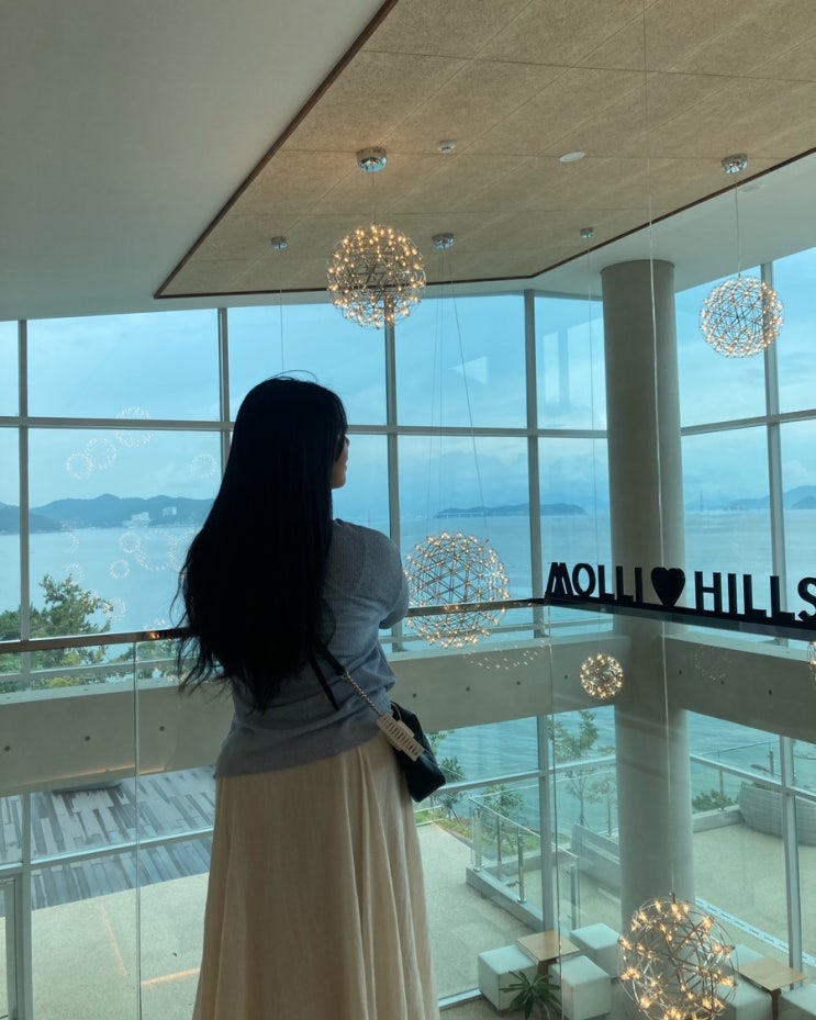  거제 바다뷰카페 몰리힐스 대박임