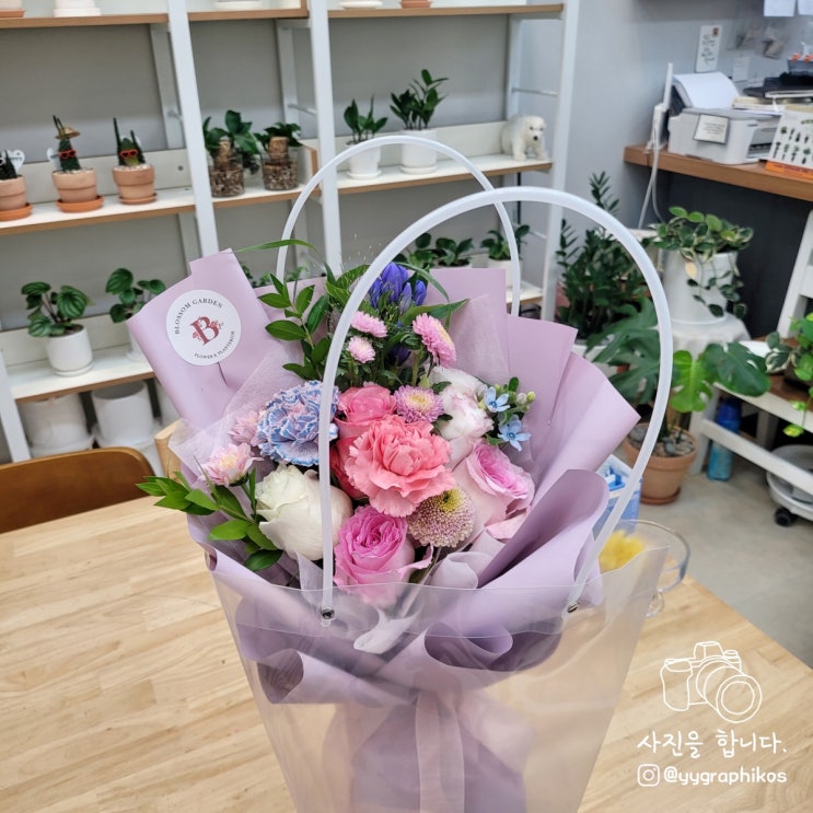  [서울시 금천구 가산동] 가산디지털단지역 꽃집, 가디 꽃다발 - 블로썸가든