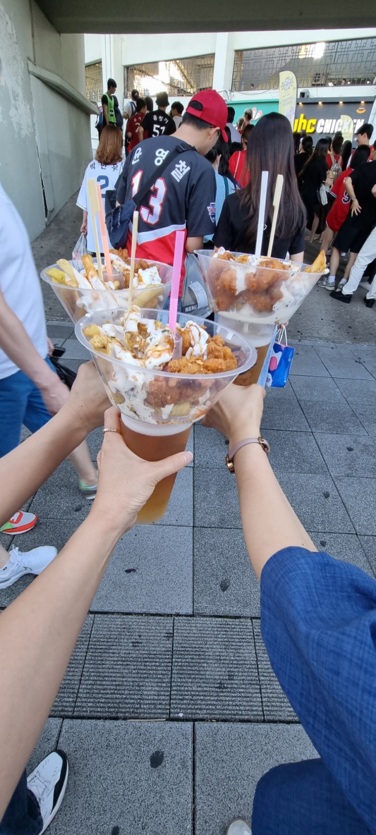  나를 위해~~건배!
