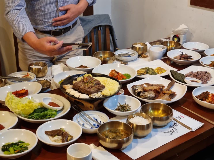  전남 순천 한정식 명궁관 현지인이 가는 한옥 런닝맨 순천 한정식집