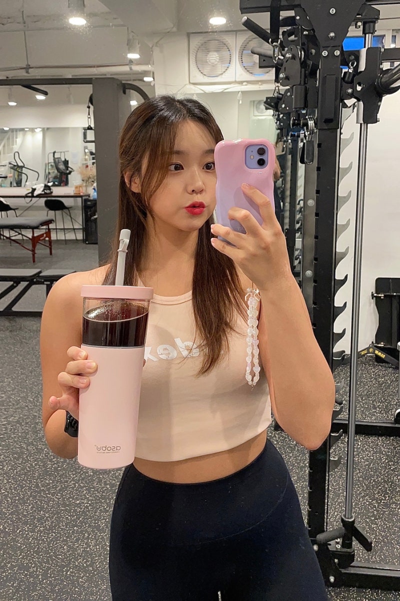 뒤집고 흔들어도 안새는 진기명기 2 in 1 대용량 투명 빨대 텀블러 추천 :: 아소부 마리나 텀블....