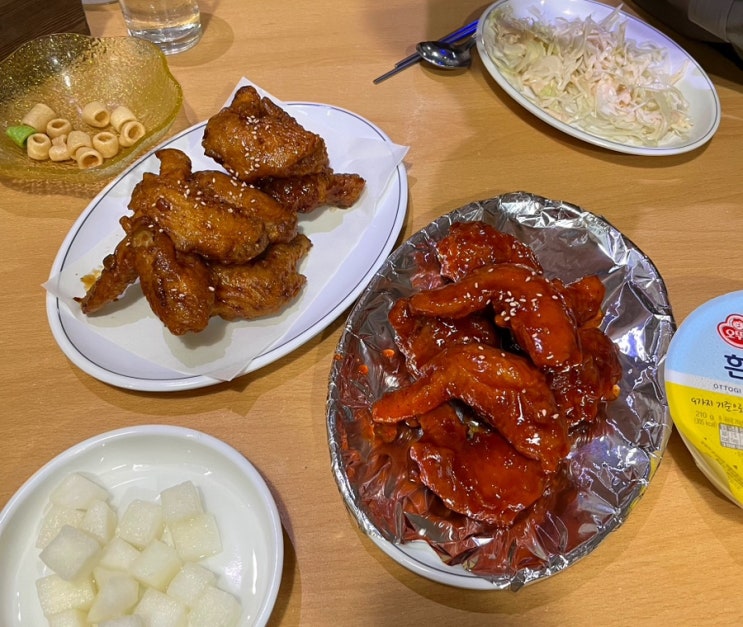  경남고성맛집  비촌치킨 비촌숯불바베큐 간장양념반반 내돈내산 솔직후기