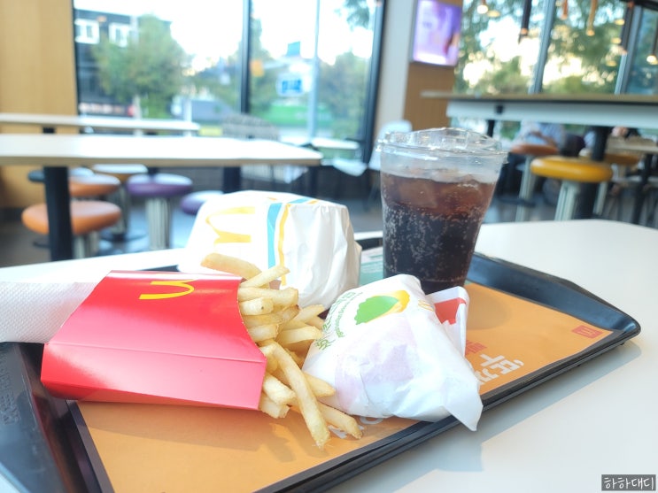  경남 김해 장유 햄버거 ㅣ 진한 마늘 소스가 맛있는 창녕 갈릭 비프 버거 맥도날드 장유DT점 내돈내산 솔직 후기