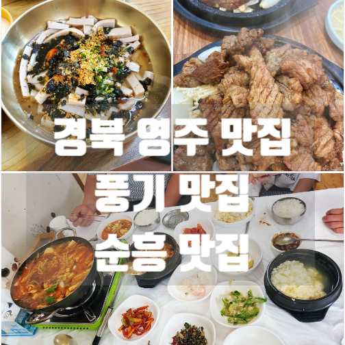  경북 영주맛집 순흥전통묵집/ 황토골 본점/ 오마니손두부