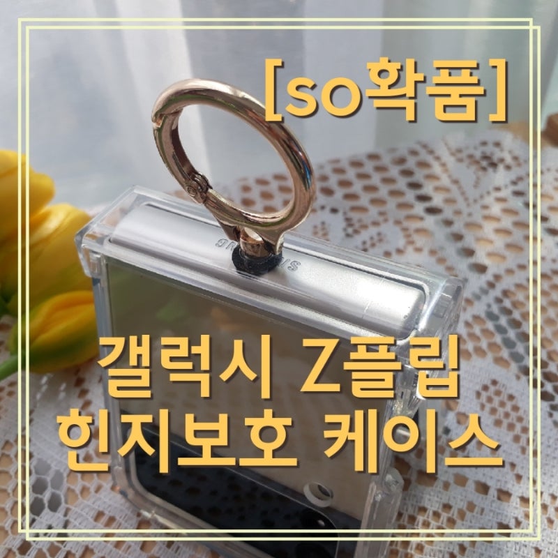 SO확품 갤럭시 Z플립 3 4 힌지보호 케이스로 확실하게 보호해요!(ft. 액정파손)